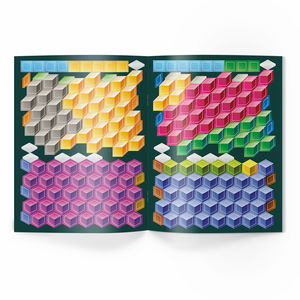 Тетрадь «Реши-пиши. Кубометрия 3D, от 6 лет. Банда умников