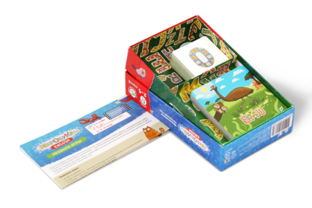 Зверобуквы English. Настольная игра. Банда умников