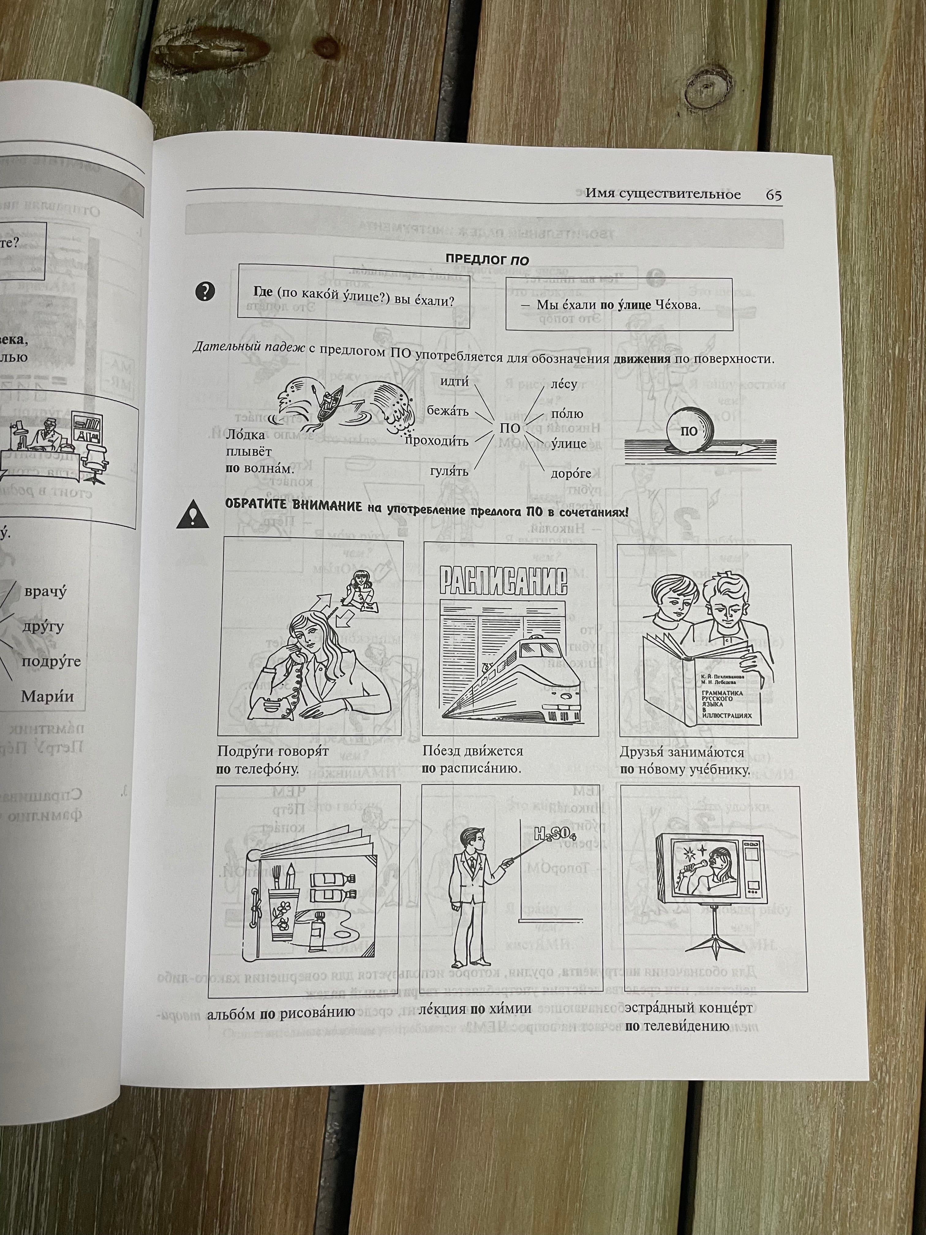 Грамматика русского языка в иллюстрациях К. И. Пехливанова, М. Н. Лебедева