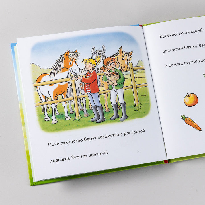 Учусь читать с Конни  Любимая пони Флеки. Юлия Бёме