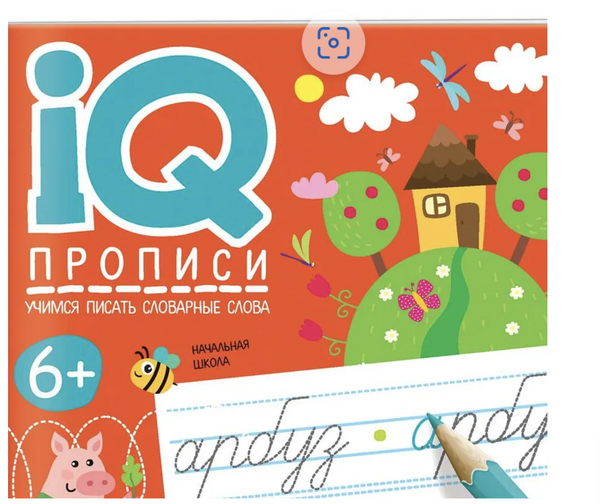 IQ-прописи.  Учимся писать словарные слова.  Куликова Е.Н., Овчинникова Н.Н.