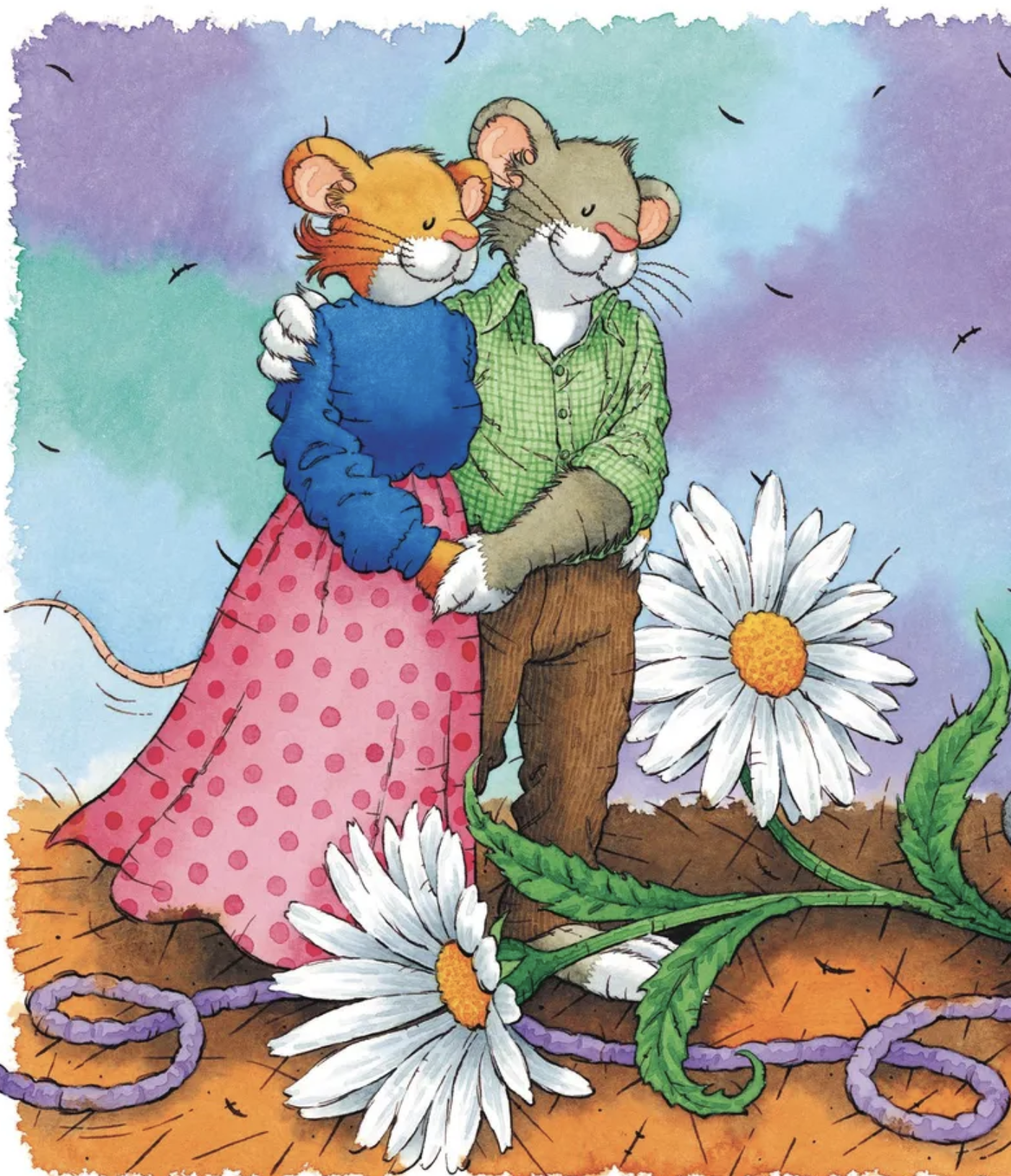 Мышонок Тим ревнует к младшей сестре. Казалис А.