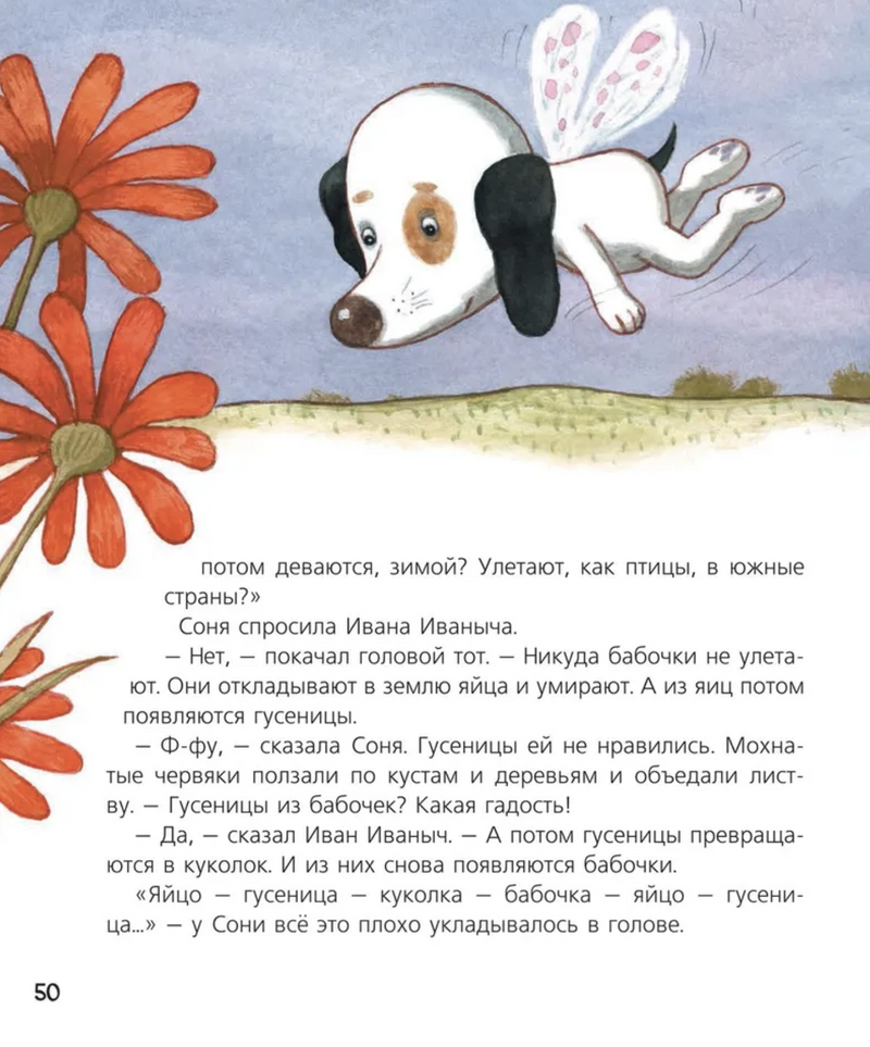 Собачка Соня на даче. Андрей Усачёв