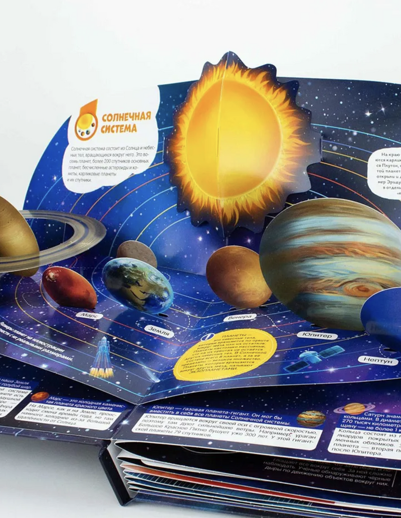 Космос - интерактивная энциклопедия с панорамными иллюстрациями