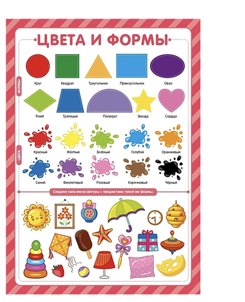 Обучающие плакаты. Знания для дошкольников