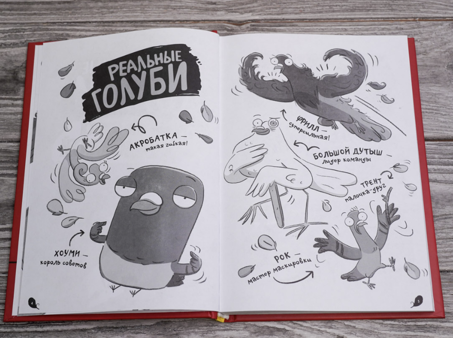 Реальные голуби не боятся опасностей. Макдональд Эндрю, Вуд Бен