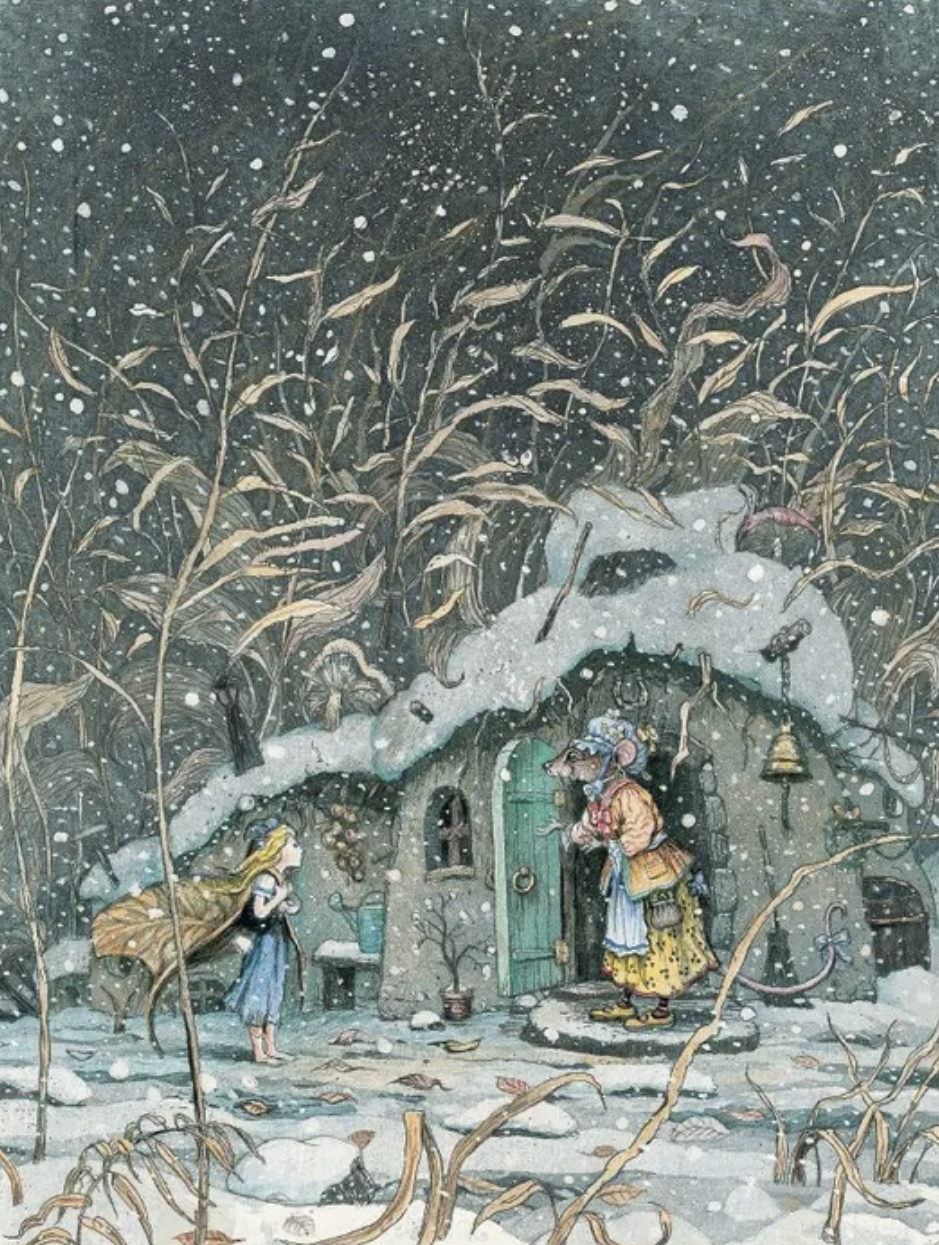 Дюймовочка. Сказки. Андерсен Х.К., Рисунки Б. Диодорова