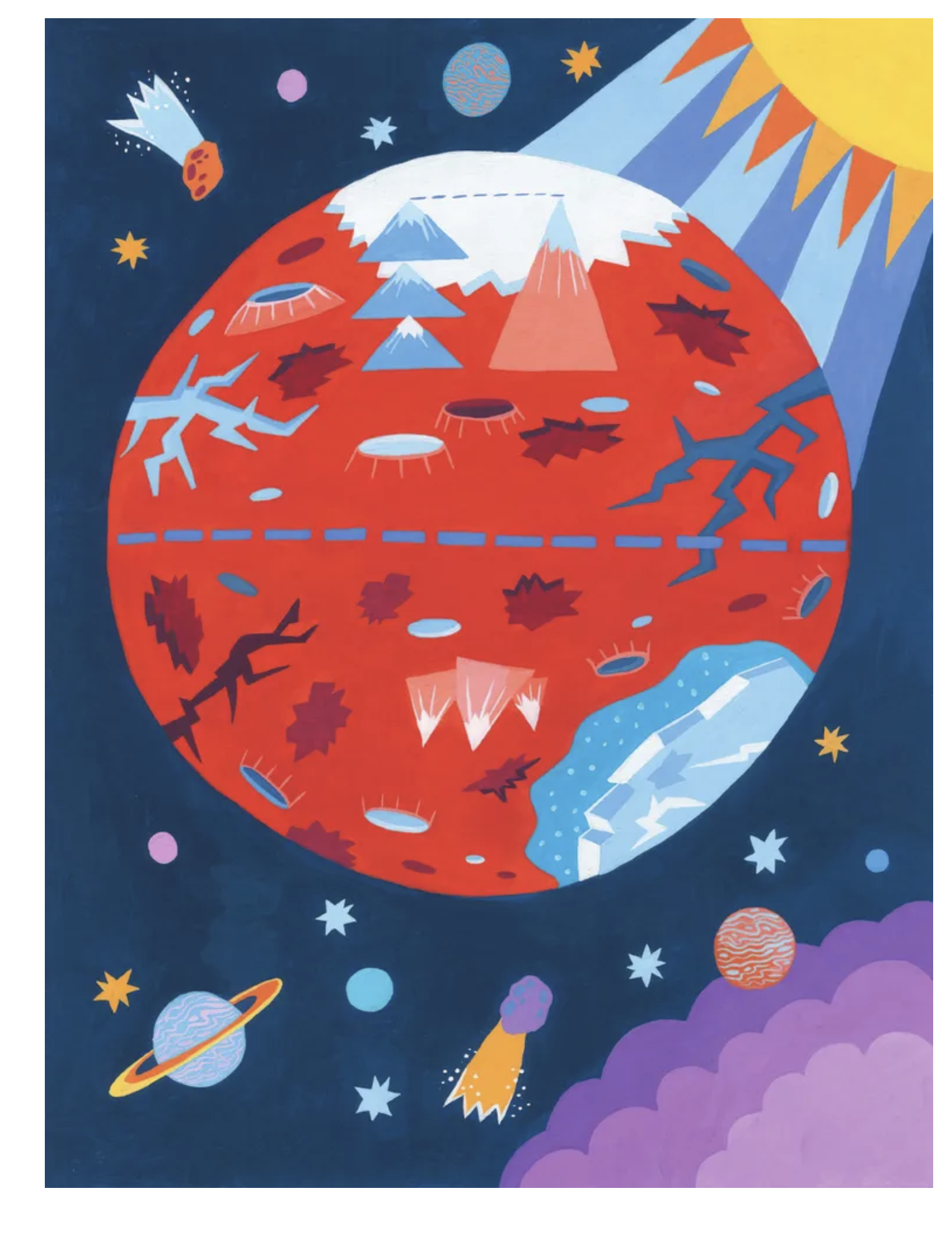 Как полететь на Марс? Константинов А. В. ("Моя первая книга обо всём на свете")