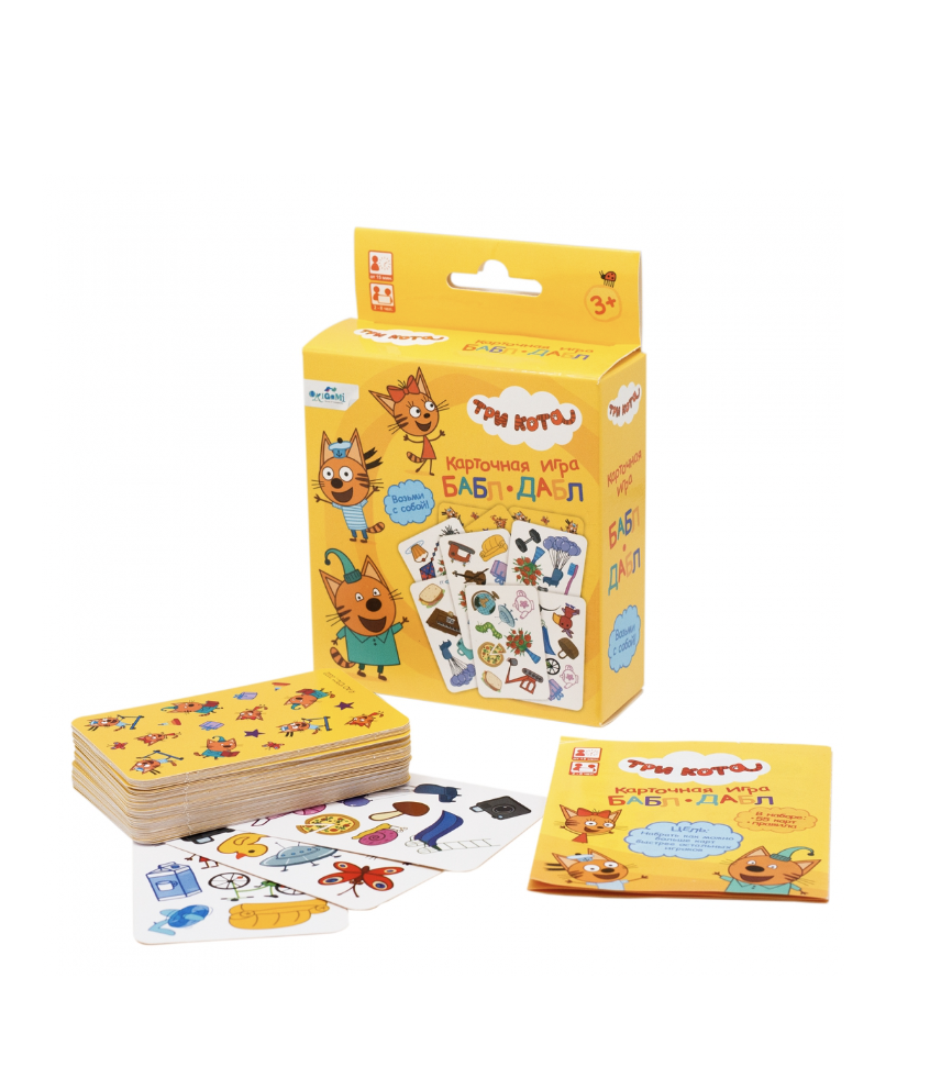 Три кота. Бабл-дабл. Настольная игра