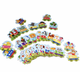 Паровозик. Азбука. Настольная игра. Baby Games