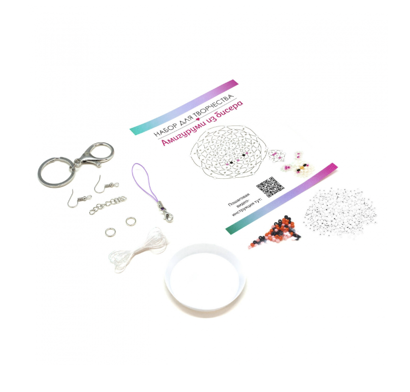 Амигуруми из бисера. Пингвин