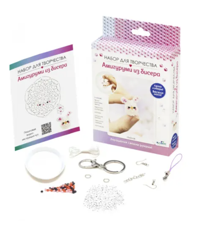 Амигуруми из бисера. Пингвин