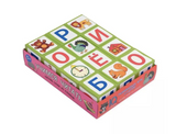 Умные кубики в поддончике. 12 штук. Учимся читать.