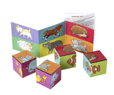 Кубики Шумелки. Лапки-хвостики. 4 штуки