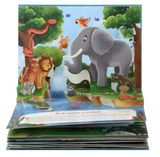 Библейские истории для детей. Сотворение мира. Ноев ковчег. Рождение Иисуса. Книжка-панорамка