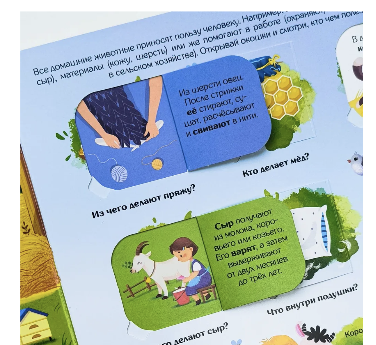 Мир животных. Книжка с окошками. Книжка-панорамка