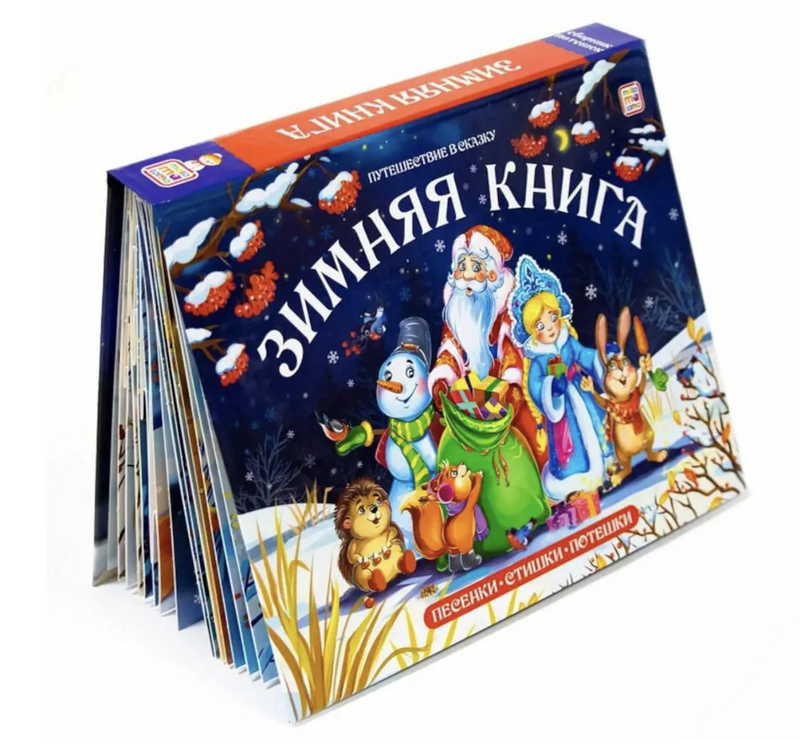 Зимняя книга. Путешествие в сказку Pop-Up. Книга-панорамка