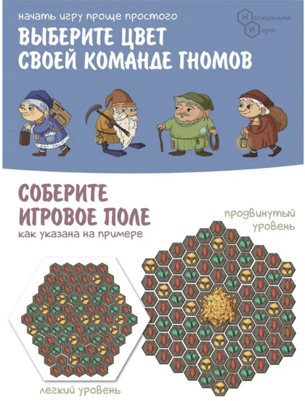 Сокровища гномов. Настольная игра