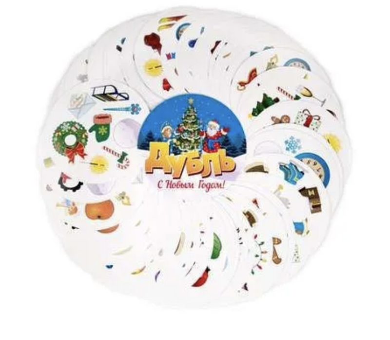 Дубль. С Новым годом! Настольная игра