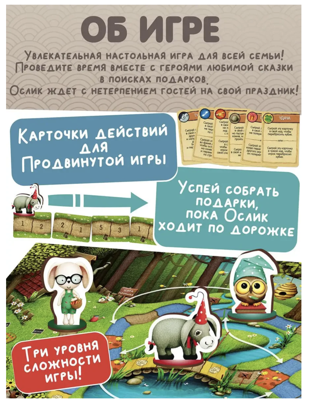 Винни Пух и друзья. Настольная игра