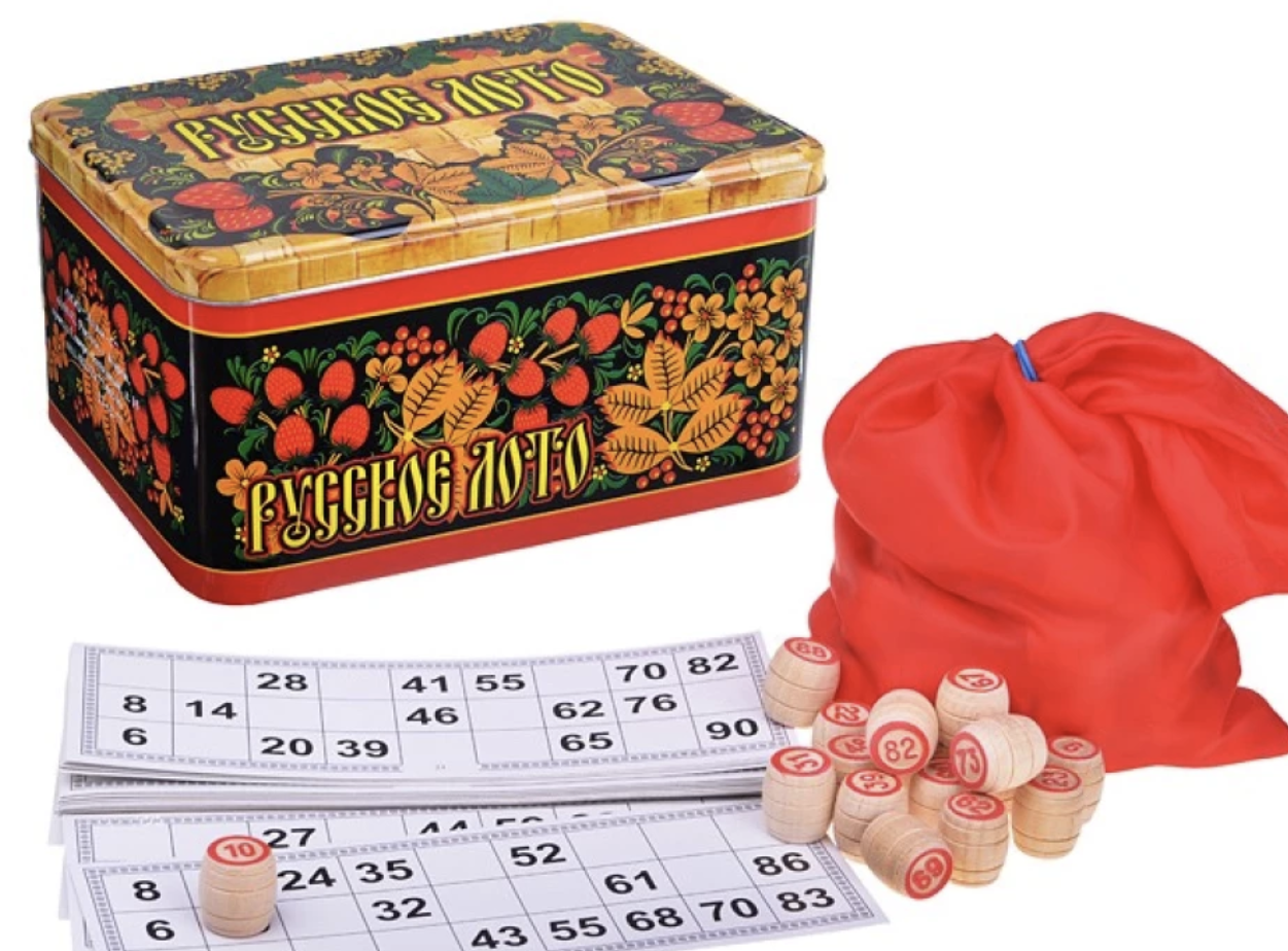 Русское лото. Настольная игра