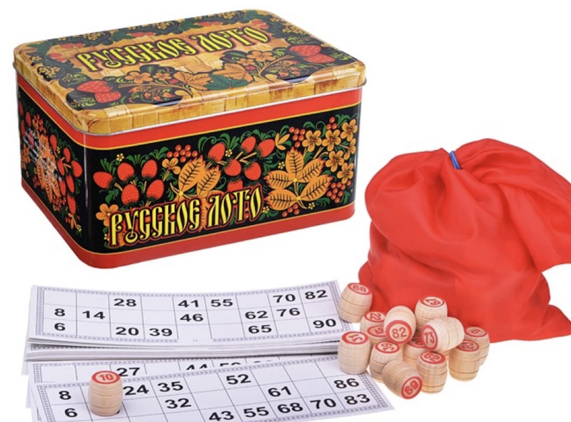 Русское лото. Настольная игра