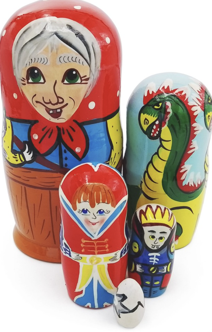 Матрёшка Герои русских сказок