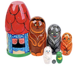 Матрёшка Теремок, 7 кукол