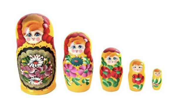 Матрёшка, 5 шт.