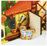 Развивающая доска. Бизиборд "Деревенский двор"