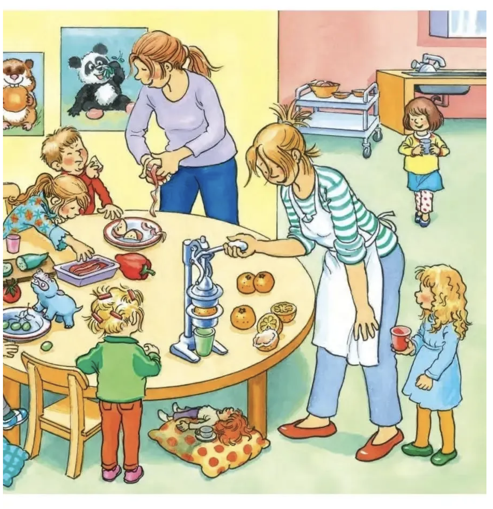 Якоб не хочет пробовать новое. Якоб - лучший друг Конни. Картонная книга. Неле Бансер