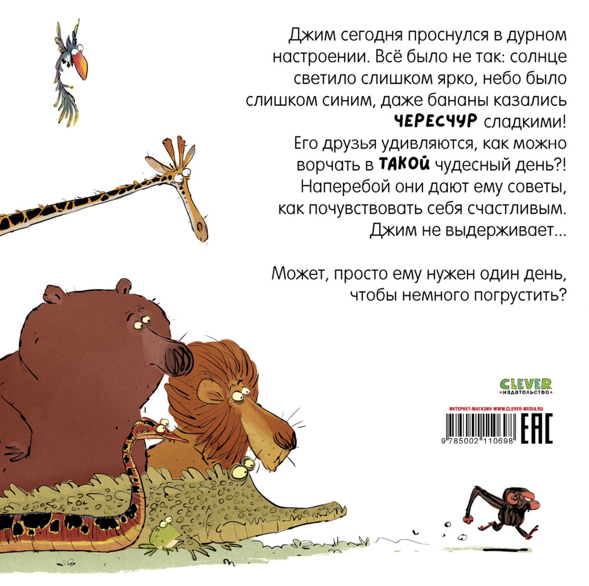 Обезьянка-ворчун (мягкая обложка). Лэнг С.