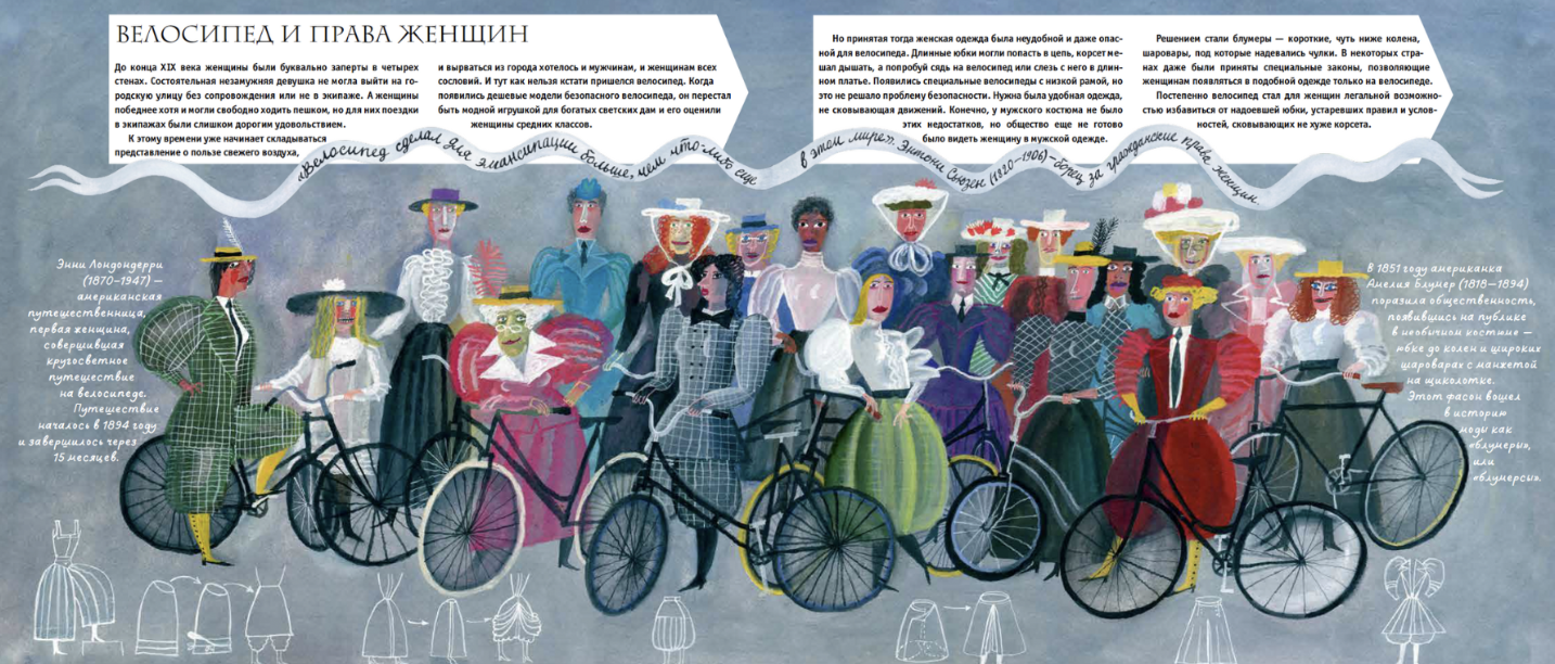 История велосипеда. Быстрые ноги. Виктория Попова, Владимир Фомин
