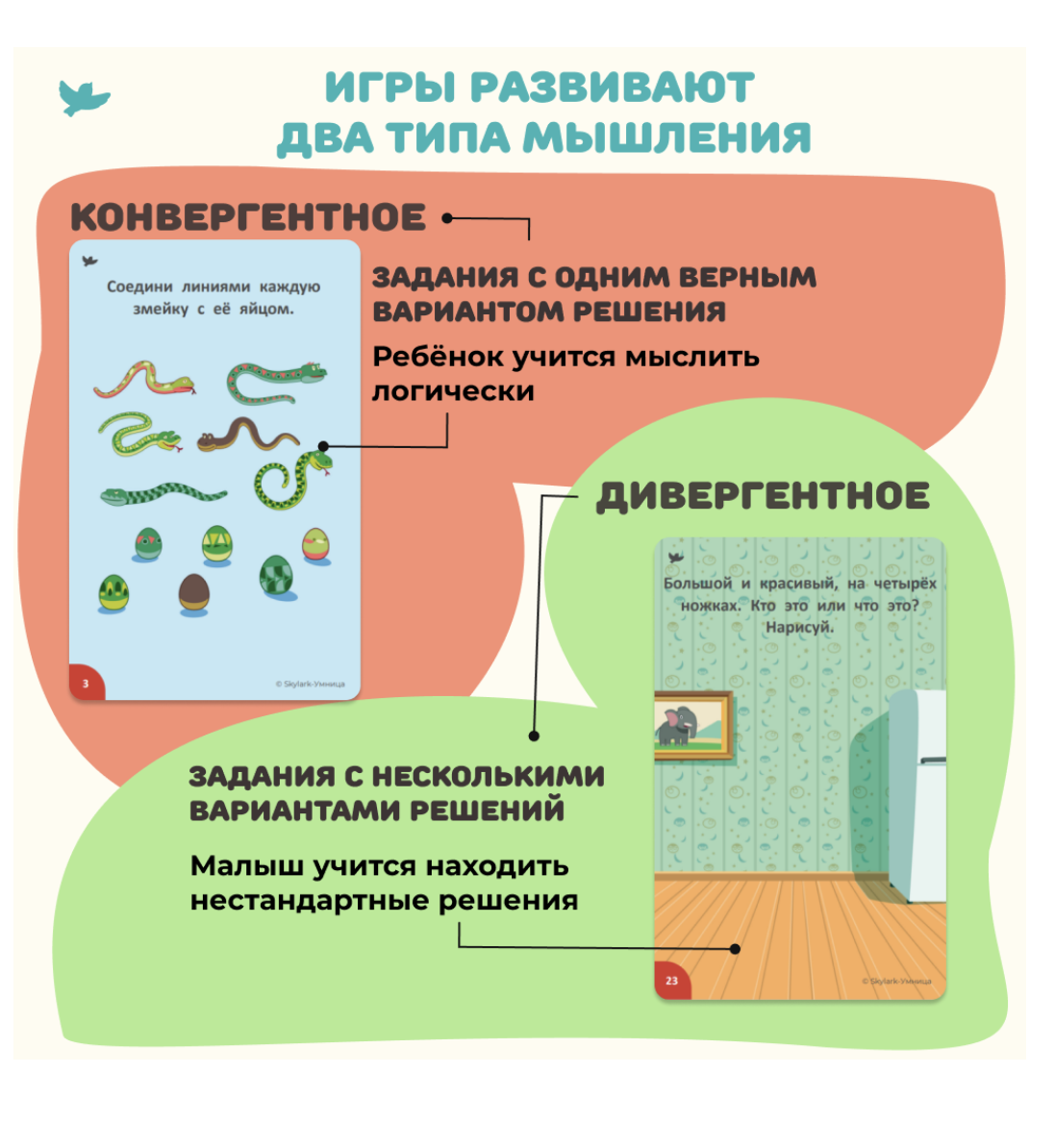 Соображалки. Игры и головоломки. Многоразовые развивающие карточки для детей 4-6 лет. Умница