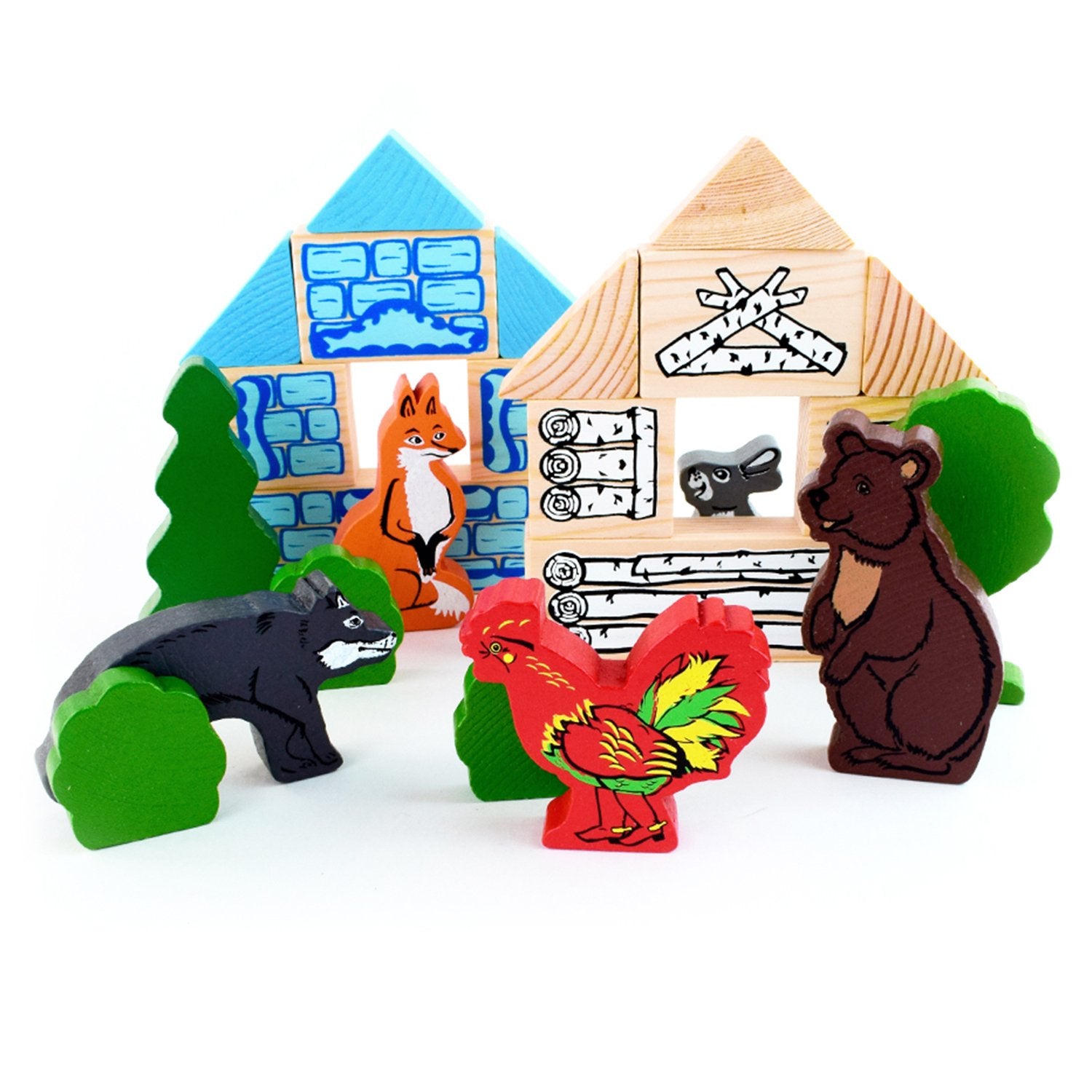 Конструктор "Сказки". "Зайкина избушка"