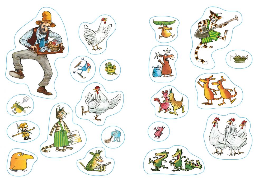 Петсон и Финдус. Книжка с заданиями. Свен Нурдквист