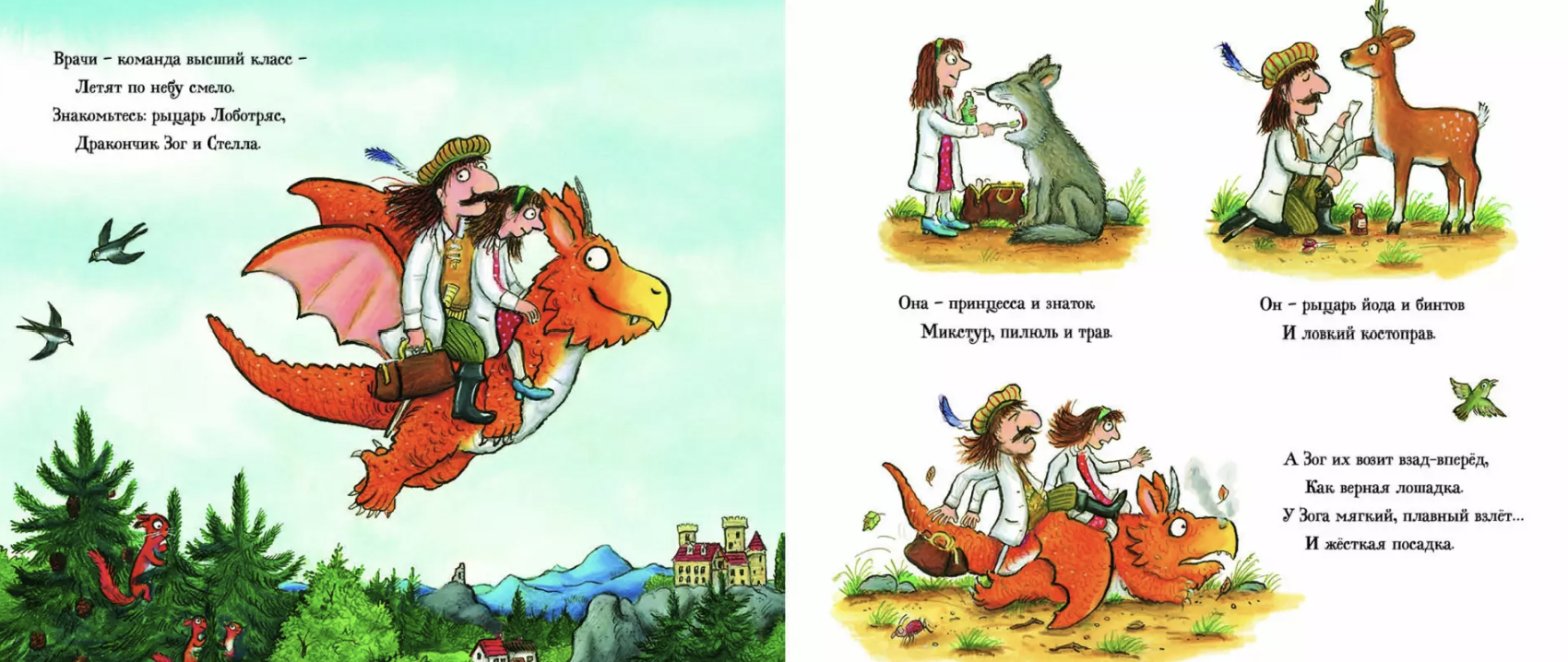 Зог и перелётные врачи. Джулия Дональдсон, А. Шеффлер