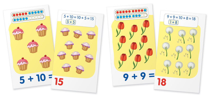 Математика. Мышата. Счет в пределах 10. Набор карточек. Е.Н., Русаков А.А.