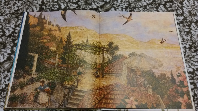 Дюймовочка. Андерсен Х. К. (иллюстратор Антон Ломаев)