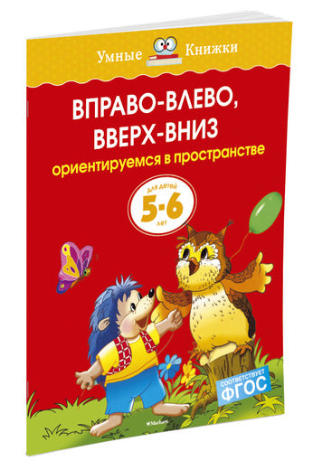 Вправо-влево, вверх-вниз (5-6 лет). Ольга Земцова