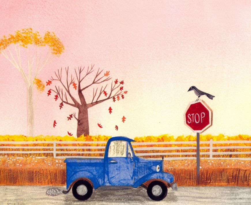 Голубой грузовичок. Алис Шертл