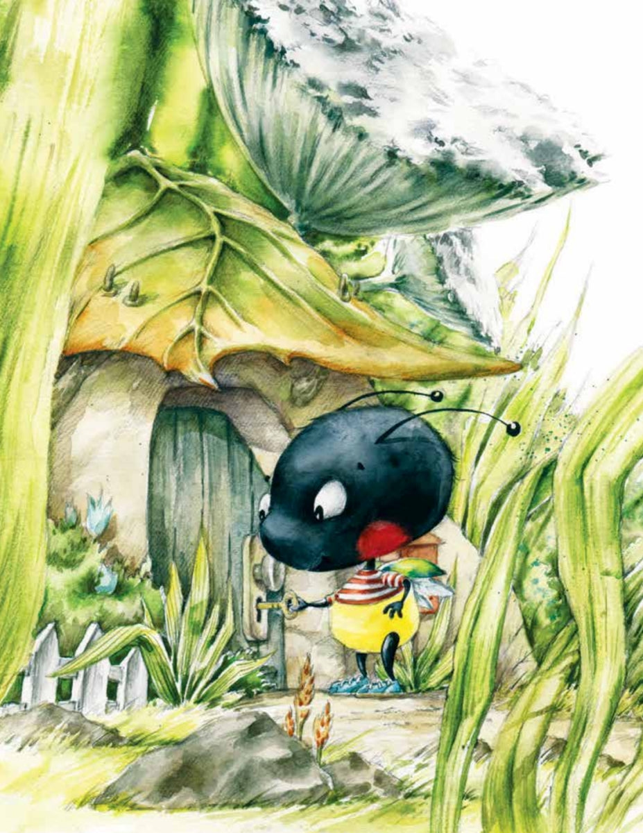 Крошка Букашка всем помогает! Сказки про дружбу. Книга для первого чтения. Ирина Зартайская