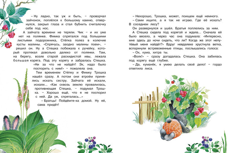 Заячьи проделки. Носова Лилия. Серия «Чудесные книжки для малышей»