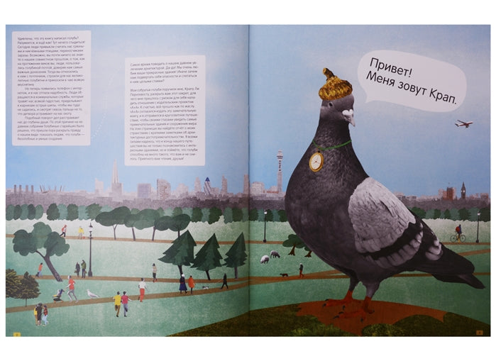 Архитектура глазами голубя. Пернохвост Крап Ли