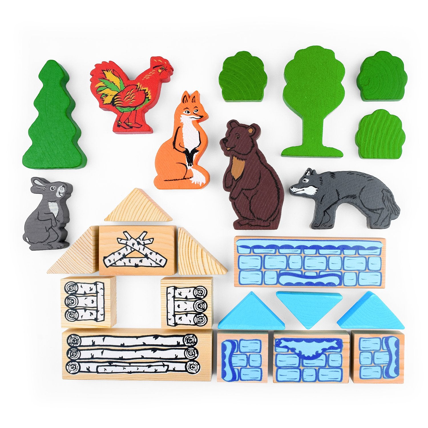 Конструктор "Сказки". "Зайкина избушка"