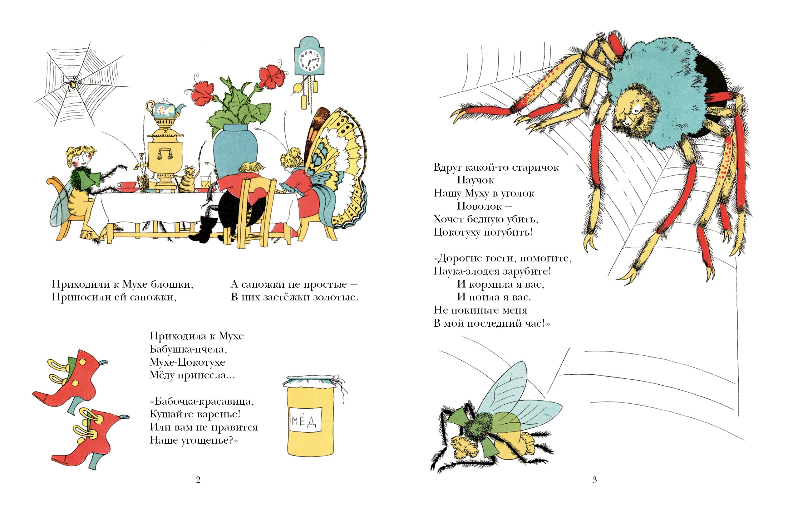 Муха-Цокотуха. Чуковский Корней