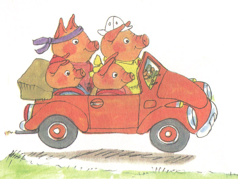 Книжка про машинки. Ричард Скарри