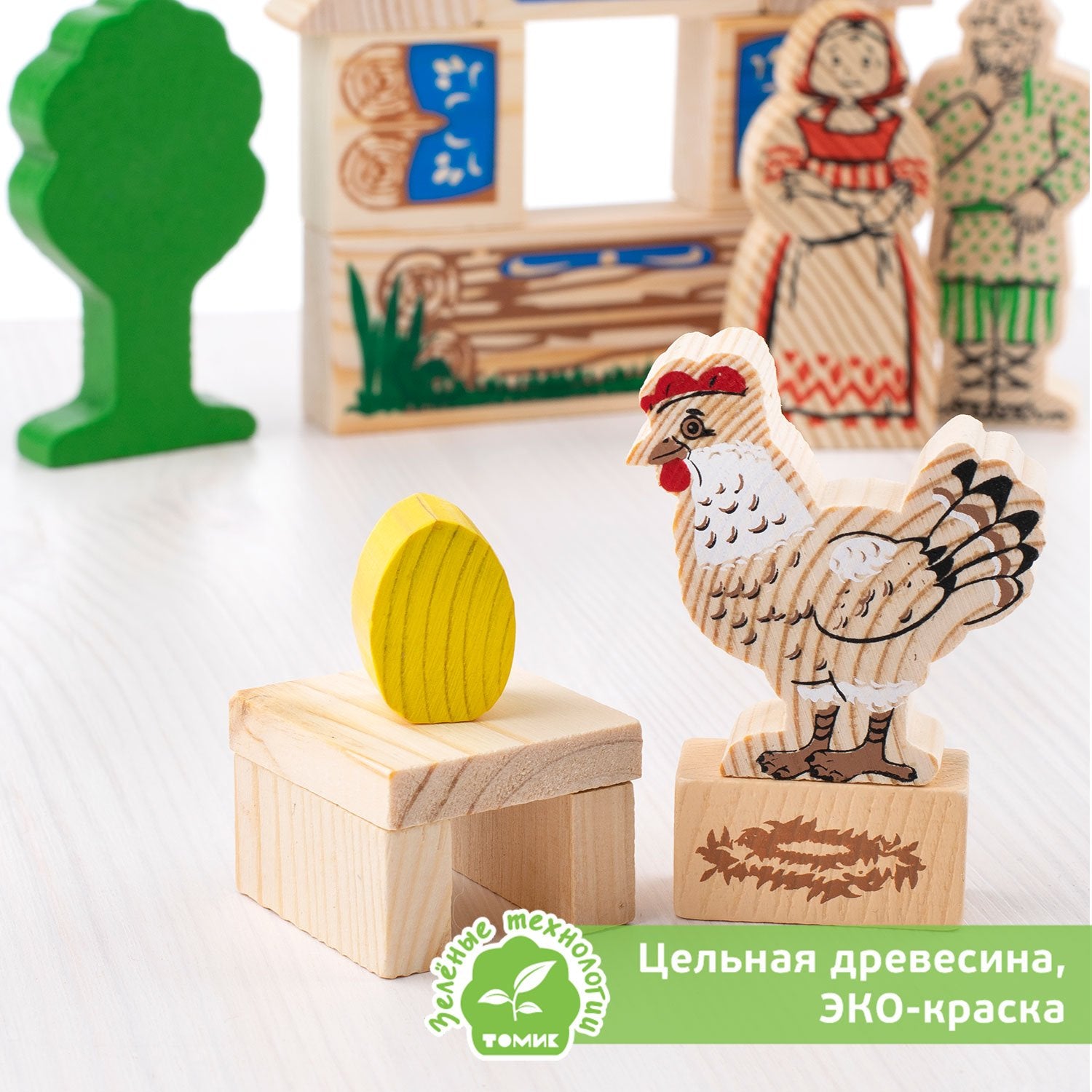 Конструктор "Сказки" "Курочка Ряба"