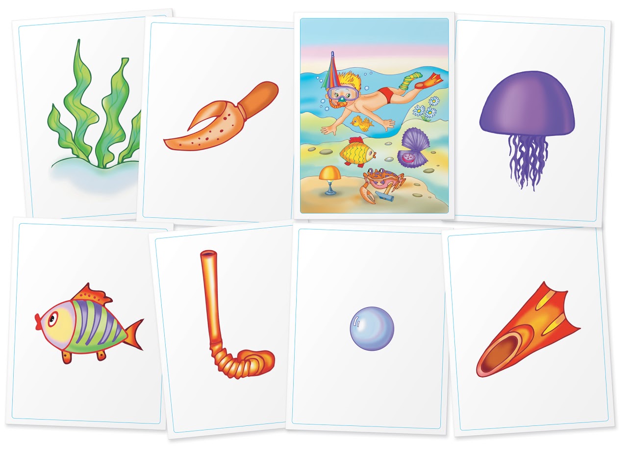 Набор занимательных карточек для дошколят. Лягушонок. 5+