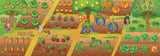 Панорамка-игра. Овощи и фрукты